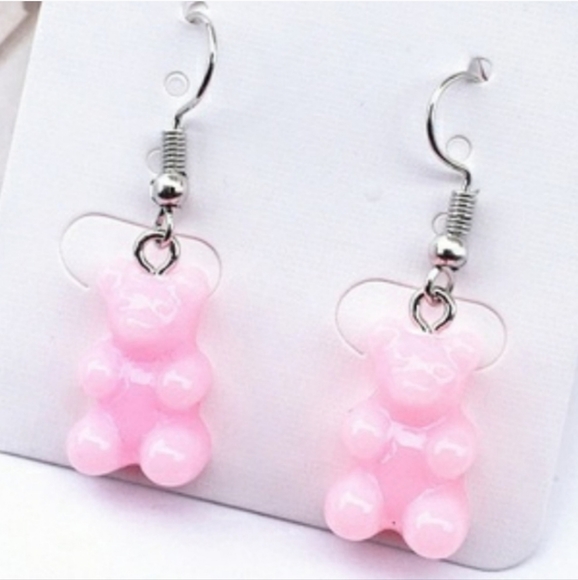 Faux Gummy Bear Earrings - Picture 7 of 10